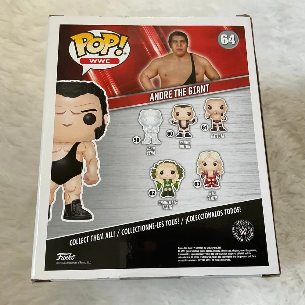 Andre The Giant WWE 6”‎ Walmart Exclusive Funko Pop - NEW